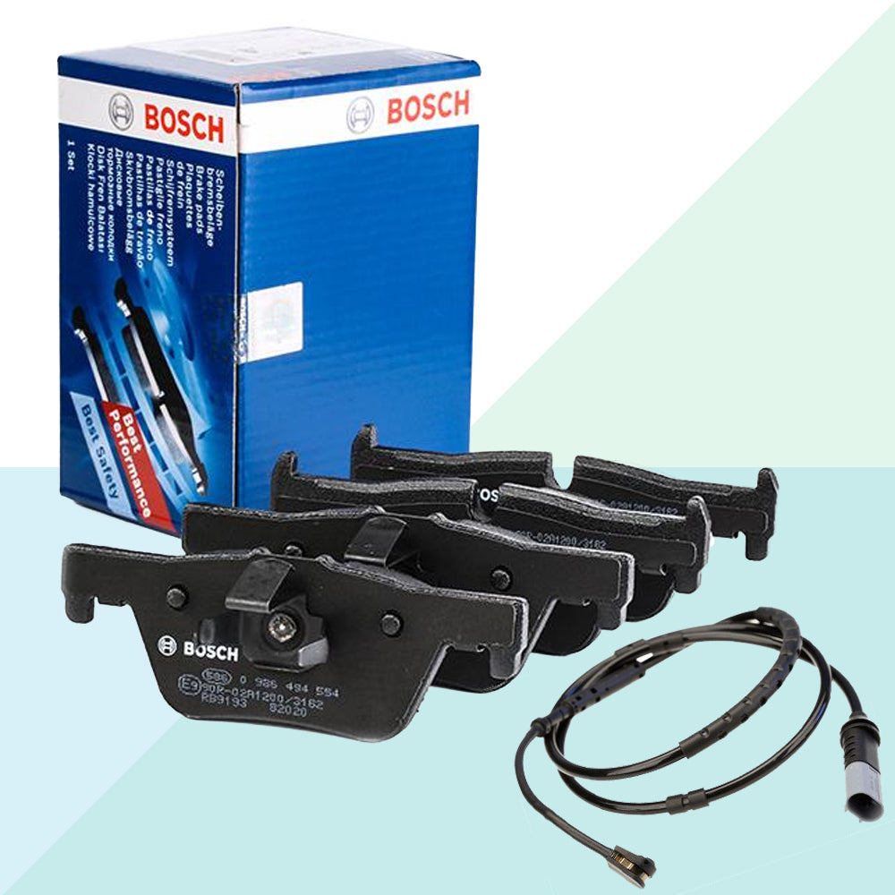 Kit Pastiglie Freno Bosch Assiale Anteriore Con Segnalatore Usura BMW (6811944812702)