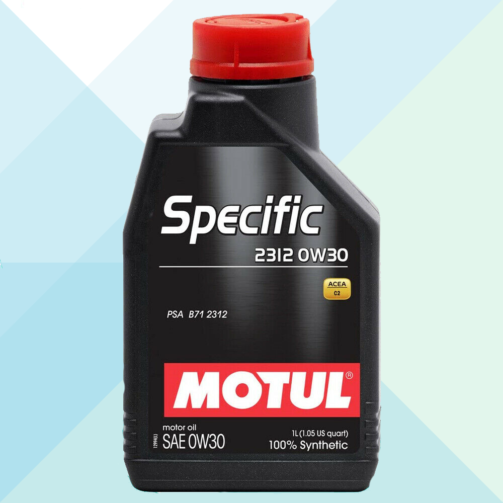 Motul Olio Motore Auto 0W30 Specific 2312 Acea C2 PSA B71-2312 Specifico PSA 1LT 106413 (7632028172508)