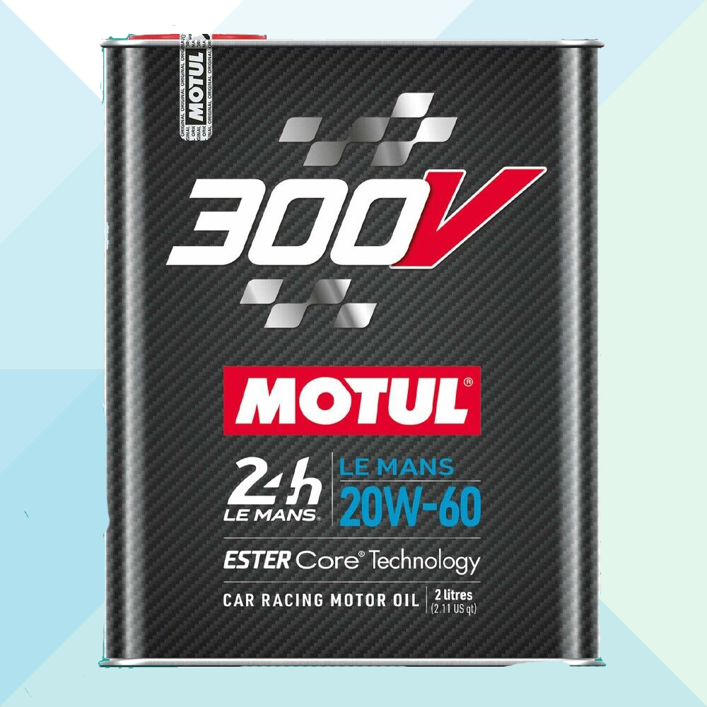 Motul Olio Motore 300V Le Mams 20W60 Ester Core Racing Auto 100% Sintetico 2L 110824 (7720166981852)