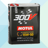 Motul Olio Motore 300V Competition 15W50 Ester Core Racing Auto 100% Synt 2L 110860 (7642972586204)