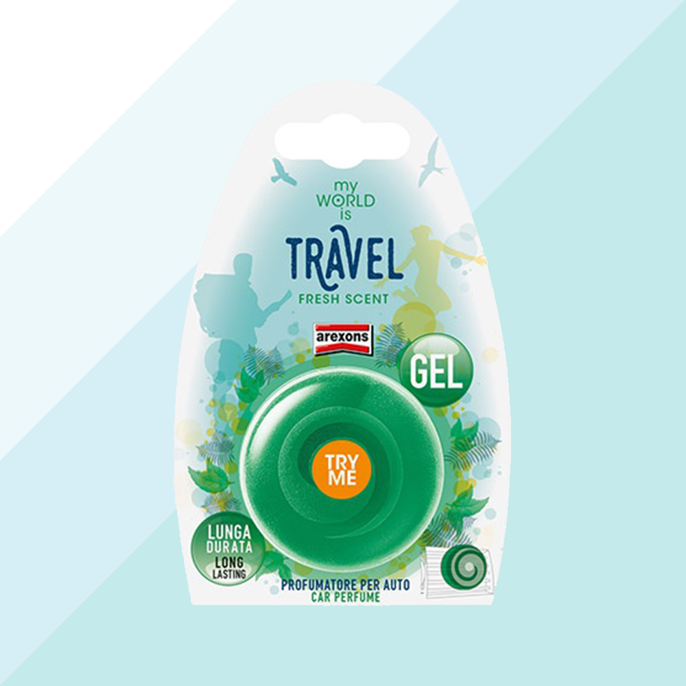 Arexons My World Is Travel GR.9  Deodoranti e Profumatori per Auto 1409 (6099010257054)