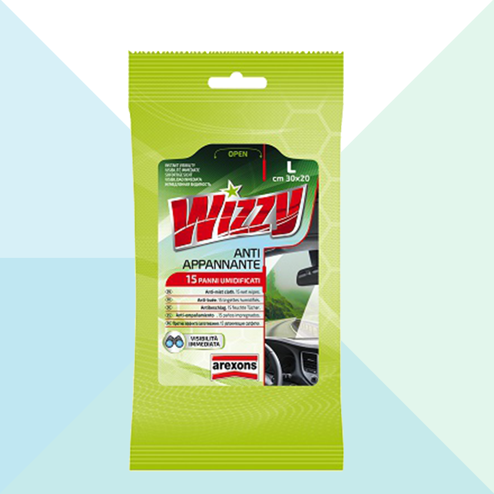 Arexons Salviettine Antiappannanti per Vetro Wizzy 15pz 1933 (6099017957534)