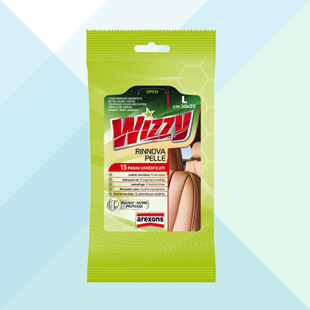 Arexons Wizzy Panno Rinnova Pelle Sedili Interni 30X20 15 Pezzi 1935 (6100997046430)