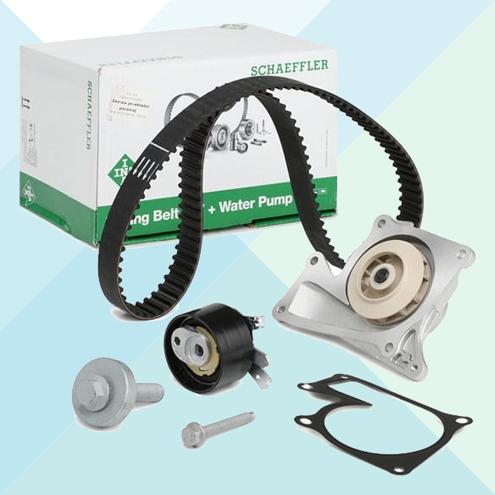 Ina Kit Cinghia Distribuzione con Pompa Acqua Renault Mercedes 530060730 (8373684568401)