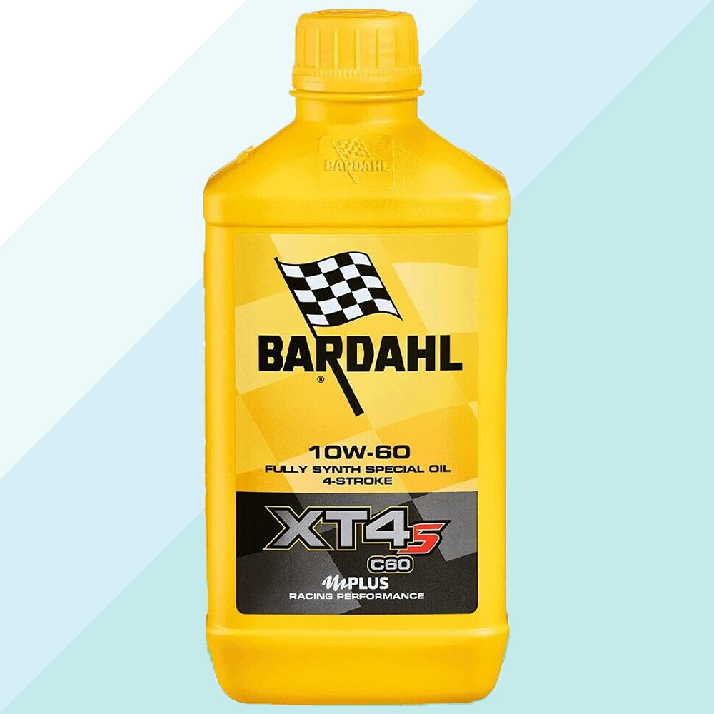 Bardahl Olio Moto XT4-S C60 4T 10W60 Racing Hypersport & Off-Road 1 Litro 359139 (7783119487196)