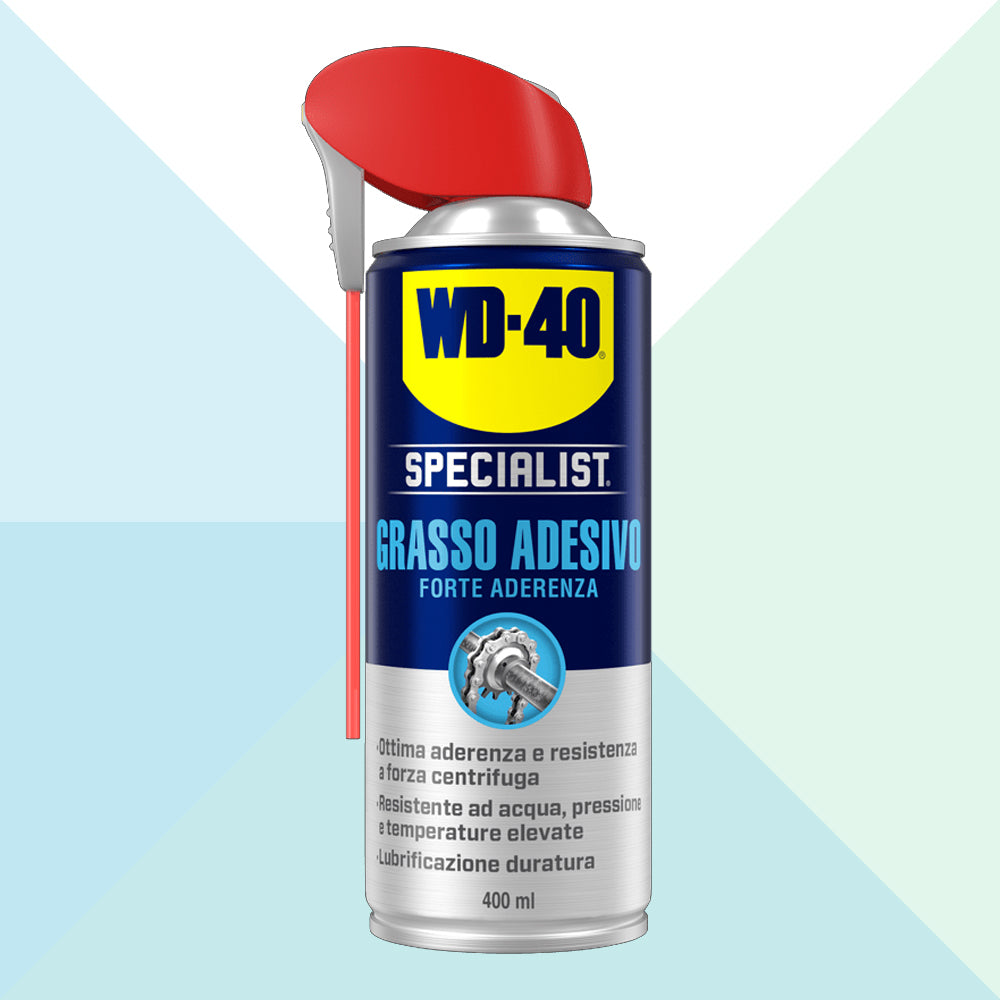 WD-40 Specialist Grasso Adesivo Spray Forte Aderenza - Doppia Posizione - 400ml 39221 (6031526199454)