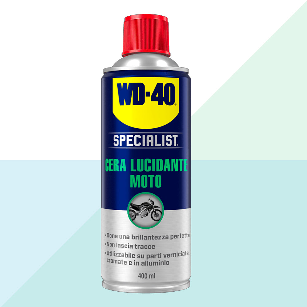 WD-40 Specialist Cera Lucidante Spray Moto 400ml 39809/46 (6044901769374)