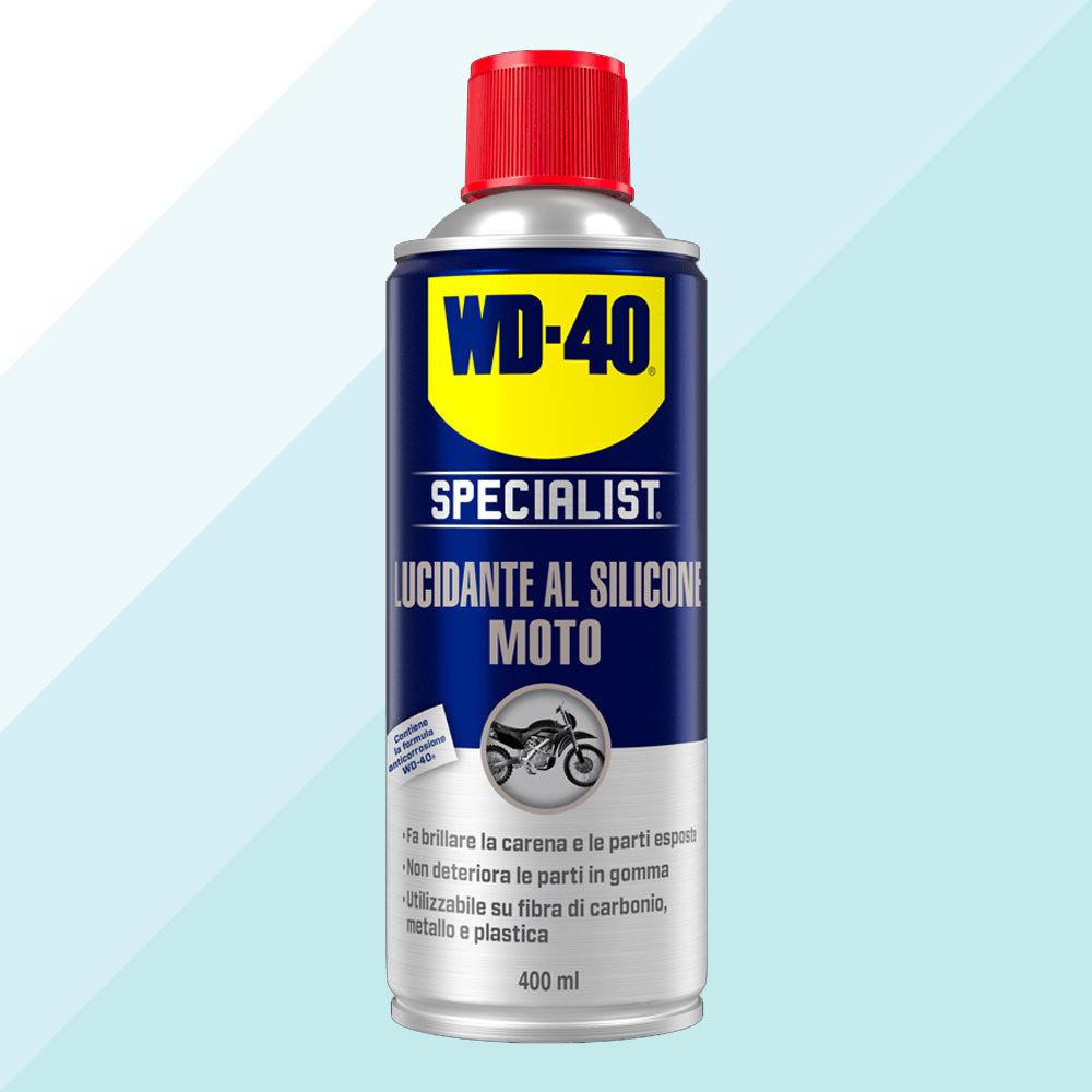 WD-40 Specialist Lucidante al Silicone Moto 400ml 39021/46 (6025444196510)