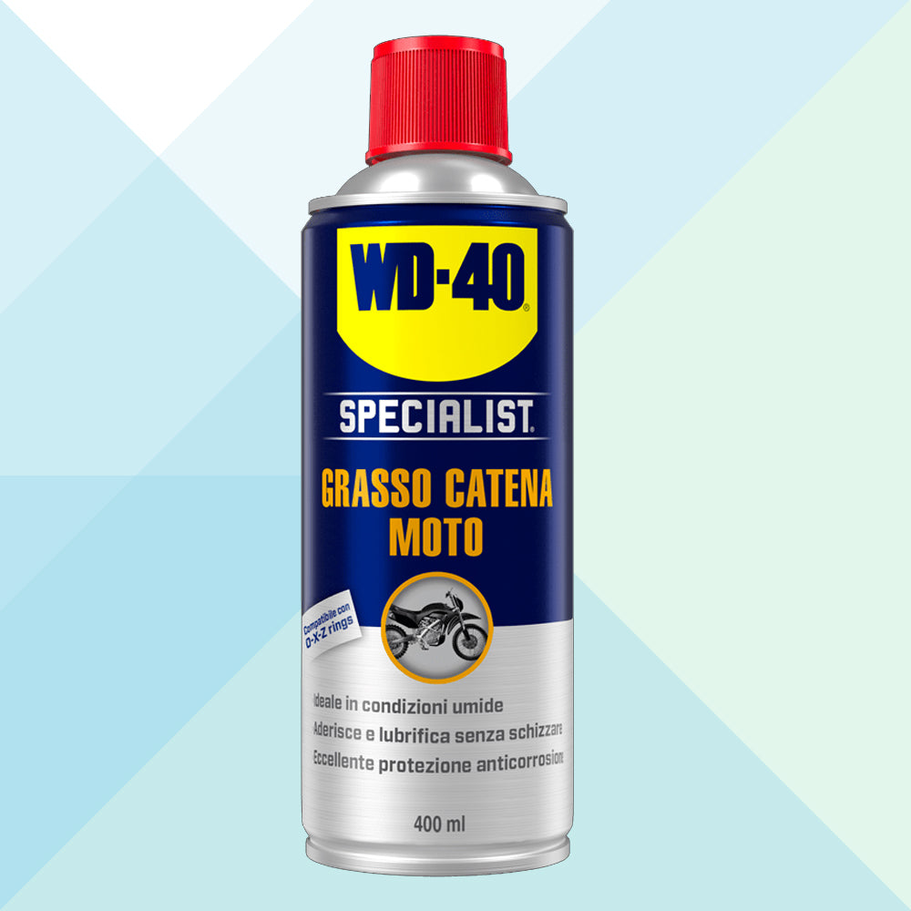 WD-40 Specialist Grasso Catena Condizioni Umide Moto 400ml 39788/46 (6031645212830)