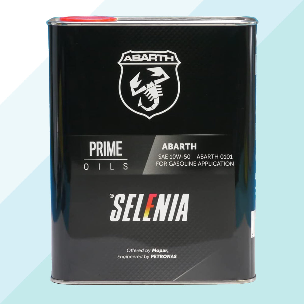 Selenia Olio Motore Originale 10W50 Abarth 100% Sintetico 2 Litri 13133701 (6059778080926)