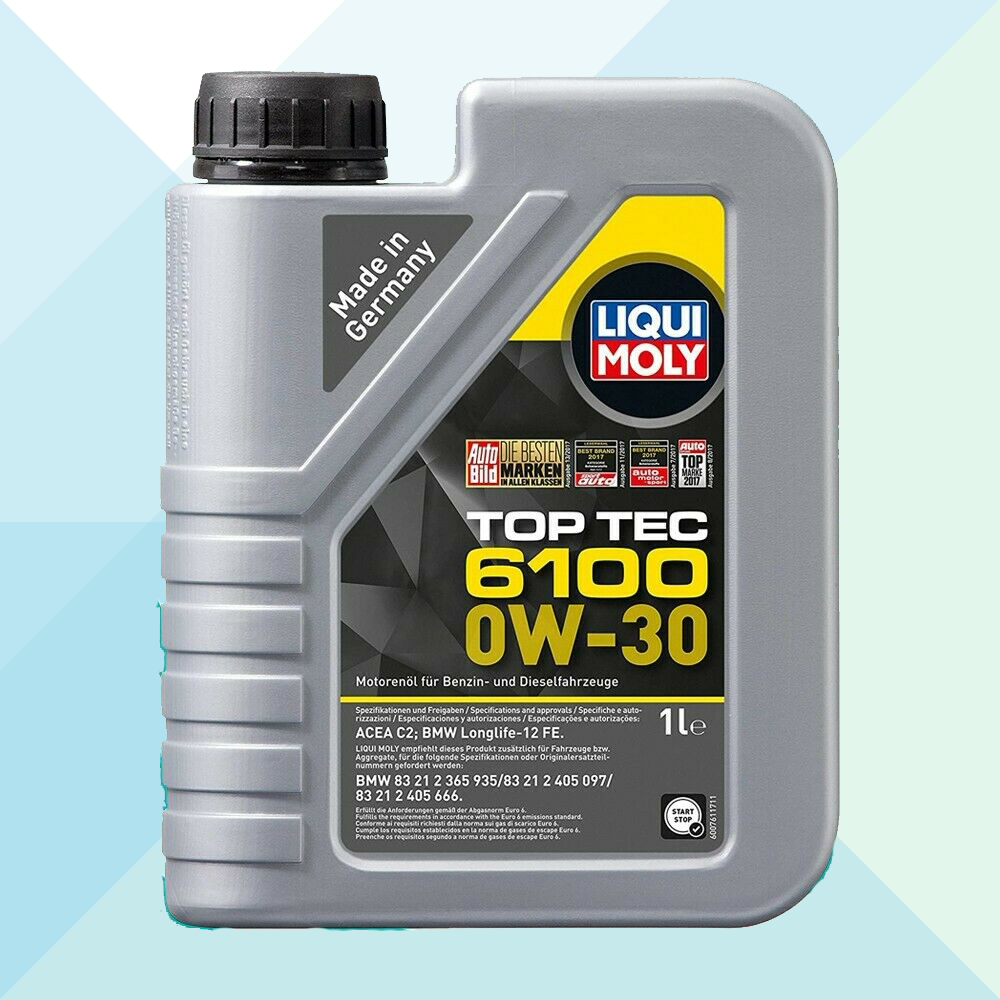 Liqui Moly Top Tec 6100 0W-30 C2 Olio Motore Auto Sintetico Motori Diesel 20777 (7672716263644)