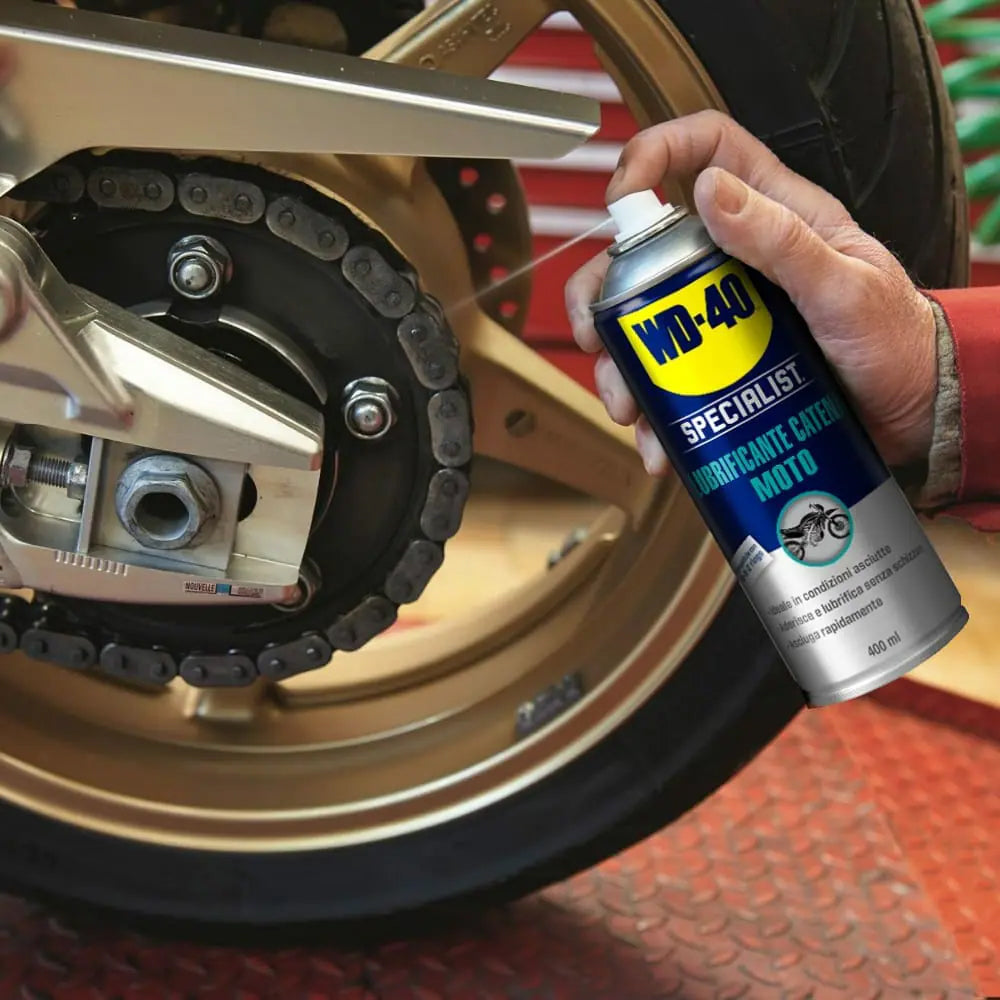 WD-40 Specialist Lubrificante Catena Moto Condizioni Asciutte 400ml 39786/46 (6043024851102)
