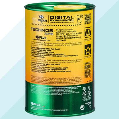 Bardahl Olio Motore Technos 0w30 C2 XFS PC2312 PSA B71 2312 1 lt 368039 (7933382197468)