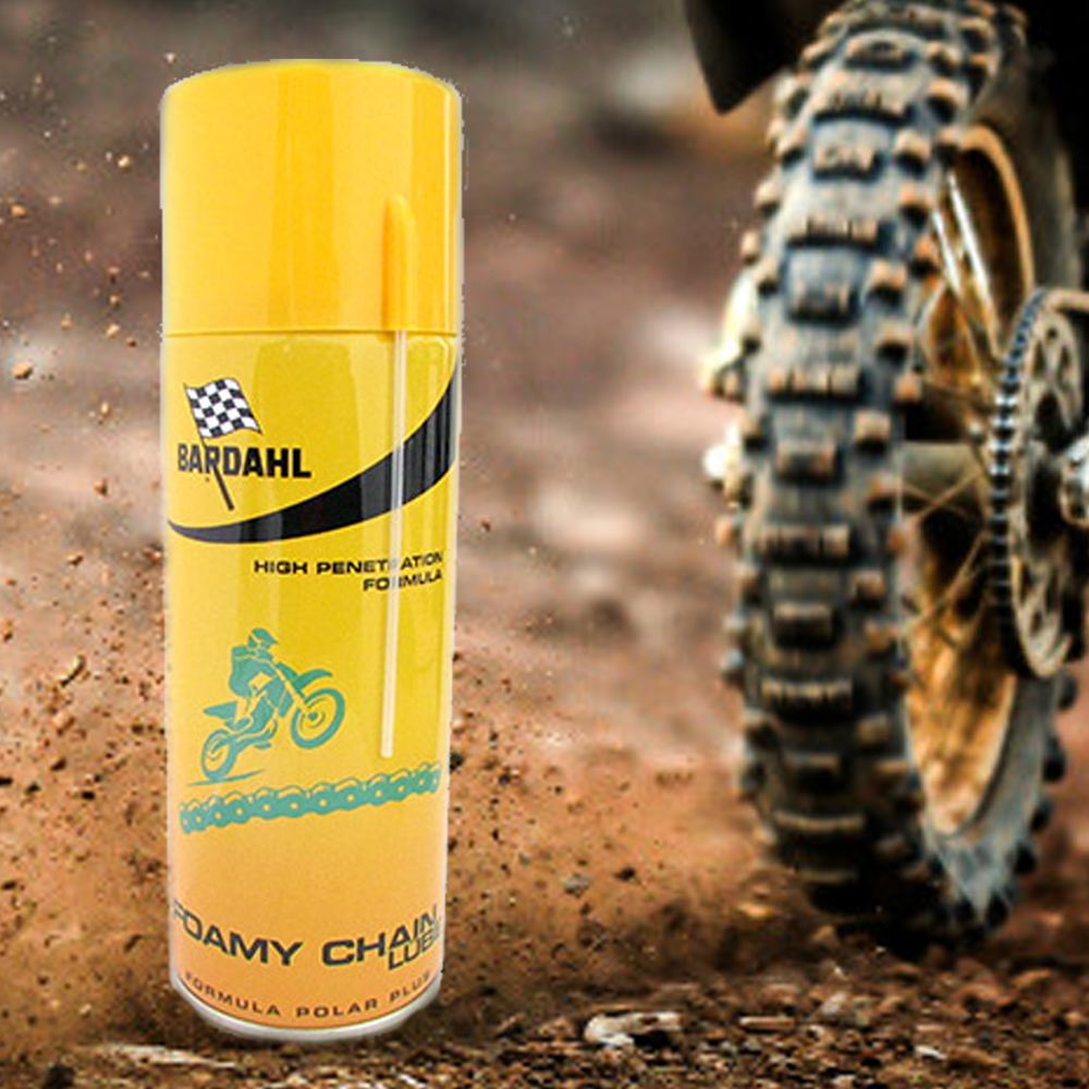 Bardahl Foamy Chain Lube Spray Schiumoso per Catene Moto Off Road 400 ml 601029 (5678024097950)