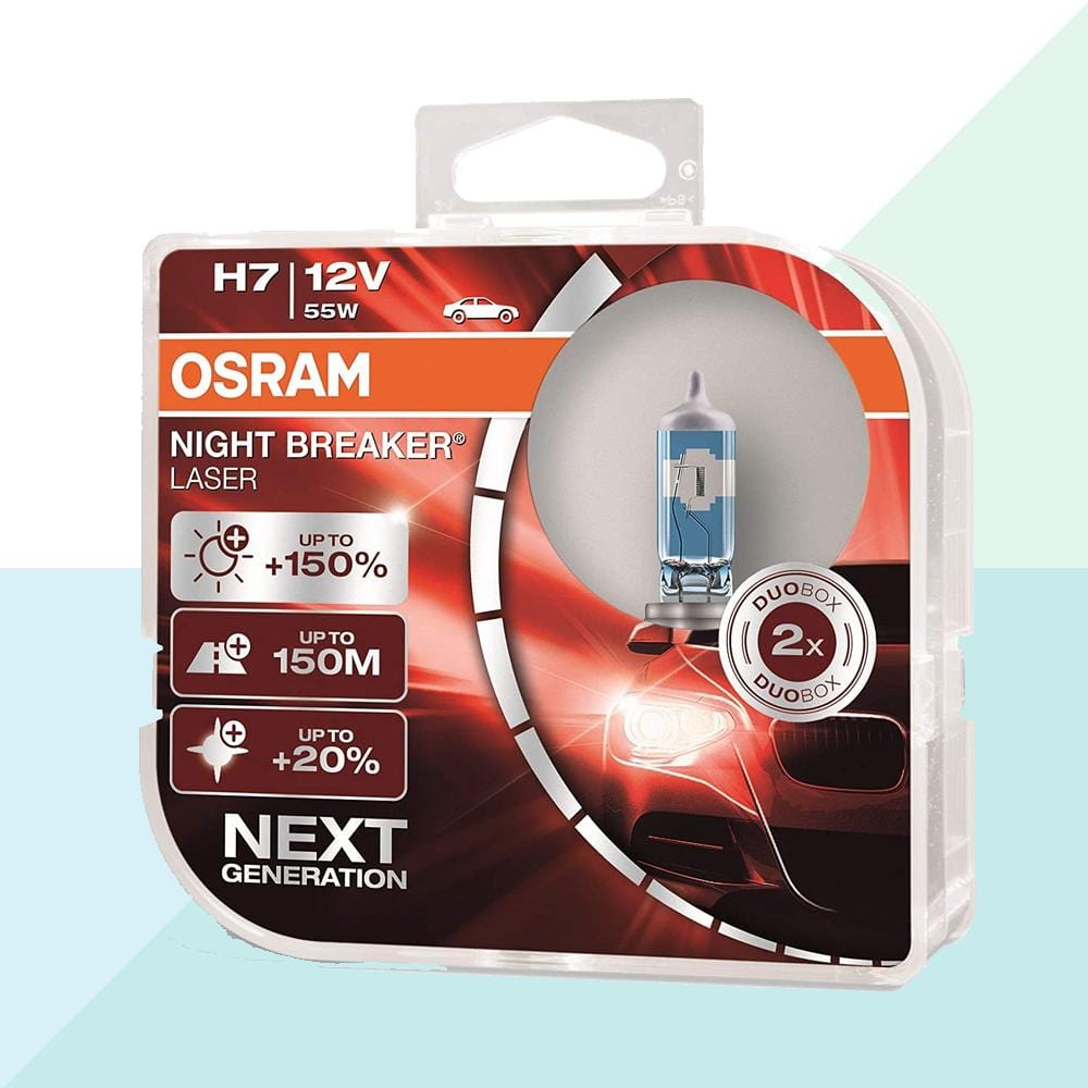 Osram Nuove Lampade H7 Night Breaker Laser +150% Next Generation 64210 –  Ricambi Auto 24