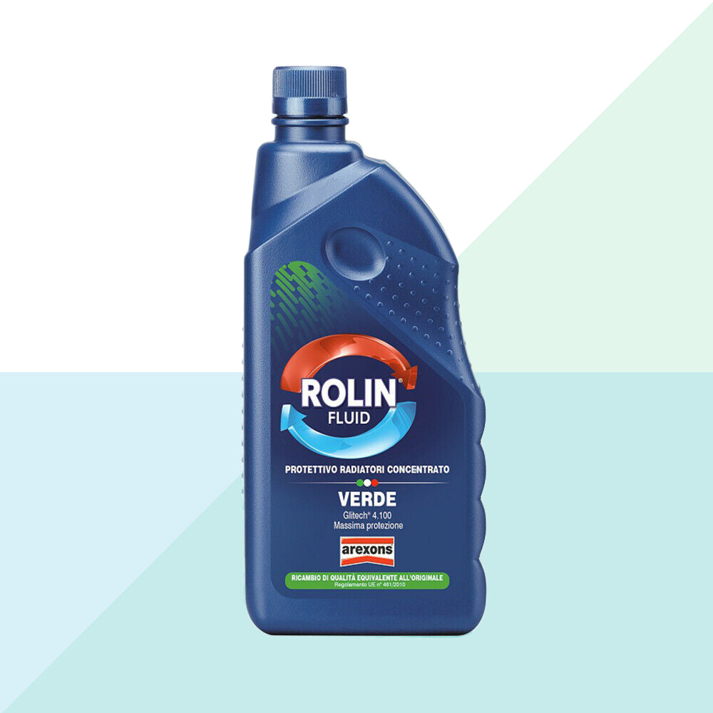 Arexsons Liquido Radiatore Rolin Fluid Verde Puro 100% 1 Litro 8002 (6024084226206)