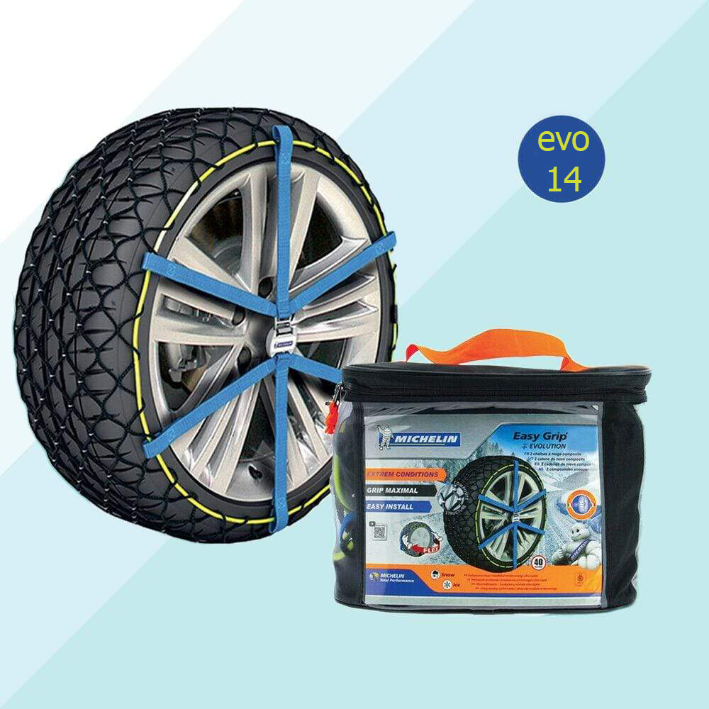 Michelin Calze da Neve Catene Easy Grip Evolution Gruppo Evo 14 8314 (6993024024734)