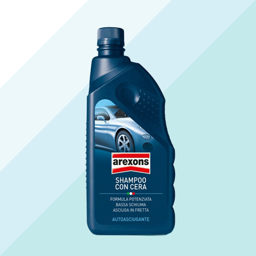 Arexons Shampoo con Cera per Pulizia Cura Auto Moto Lavaggio Macchina Shampoo 8358 (6017746895006)