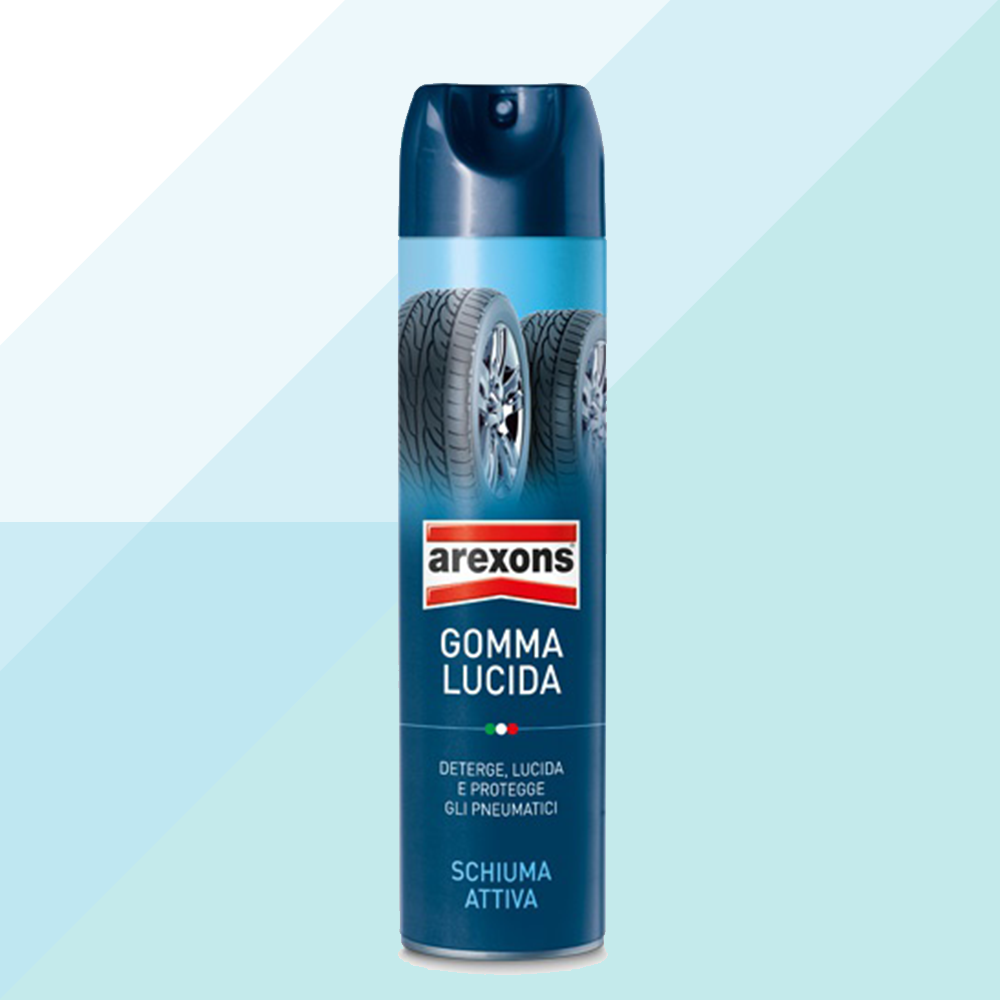 Arexons Lucida Pulisci Gomme 400ml con Schiuma Attiva Gomma Lucida Detergente 8371 (6101012480158)