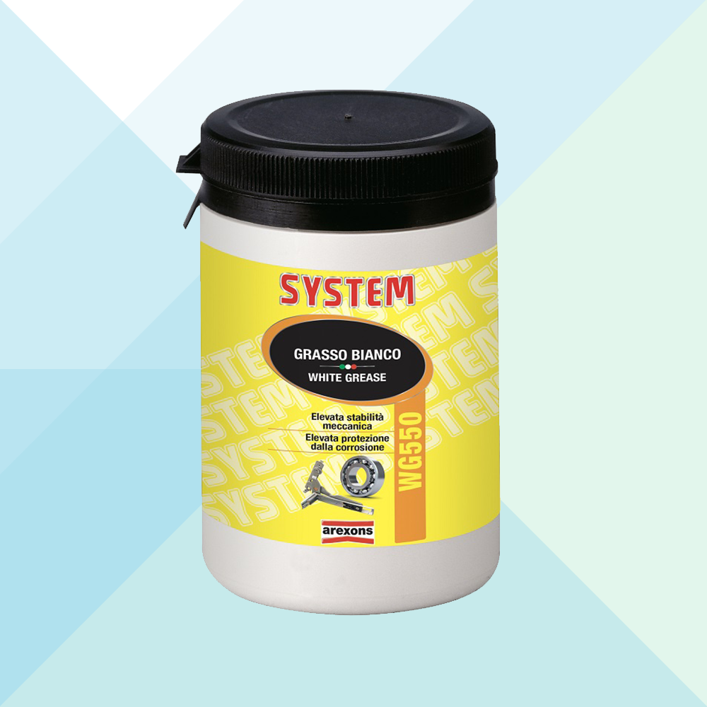 Arexons Grasso Bianco System WG550 NLGI 2 1kg Sapone di Calcio 9550 (6084287234206)