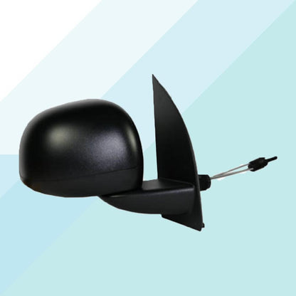 Specchietto Retrovisore Destro Meccanico Nero per Fiat Panda 2009-2012 99210 (5978276069534)