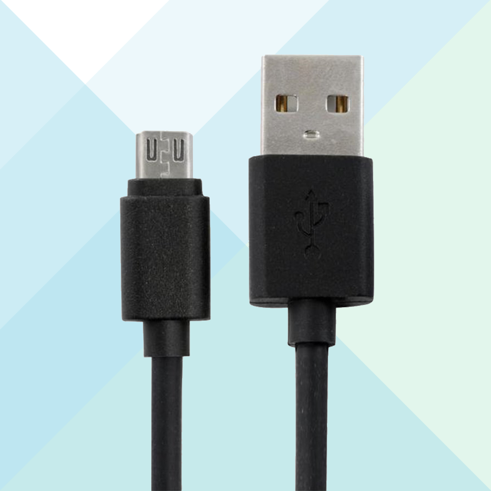Cora Confezione 5 Pezzi Cavo Micro USB 1m Nero C107 (7352580473052)