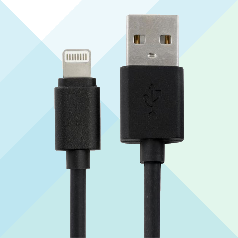Cora Confezione 5 Pezzi Cavo Lightning 1m Nero C111 (7352578441436)