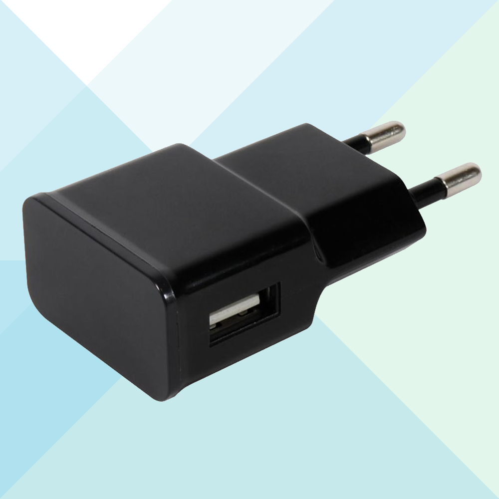 Cora Caricabatteria 100V-240V 1 USB 5V 2.1A Nero C218 (7353822871772)