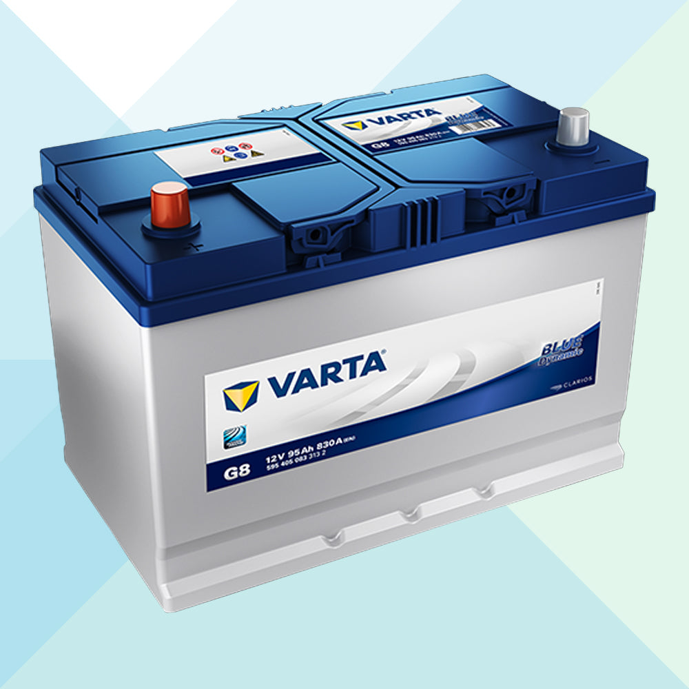 Batteria Auto Varta 95 AH G8 Blue Dynamic 830 A Polo Positivo a Sinitra 595405083 (6954854940830)