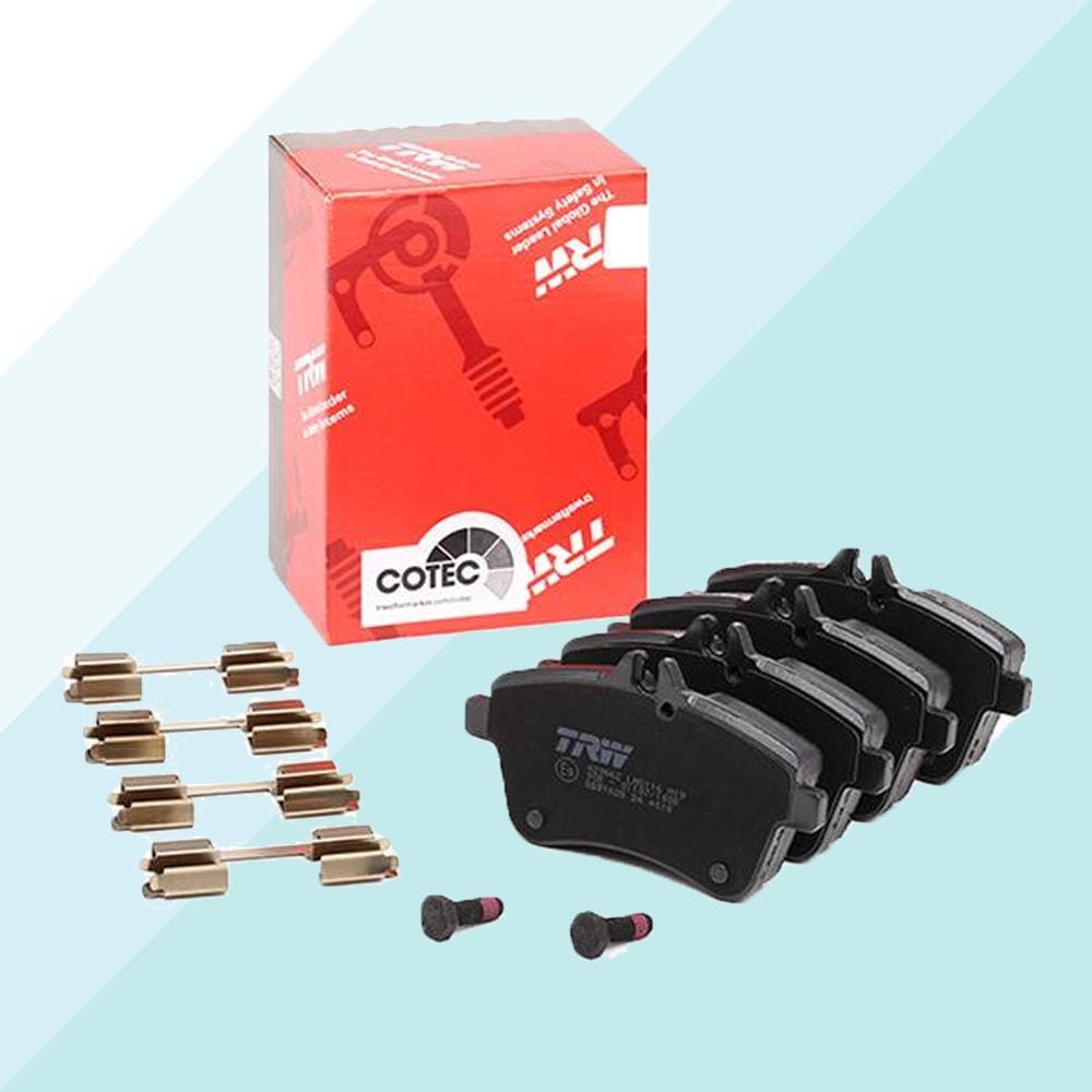 TRW Pastiglie Freno Assiale Anteriore Cotec Mercedes Classe A GDB1628 (5869470515358)