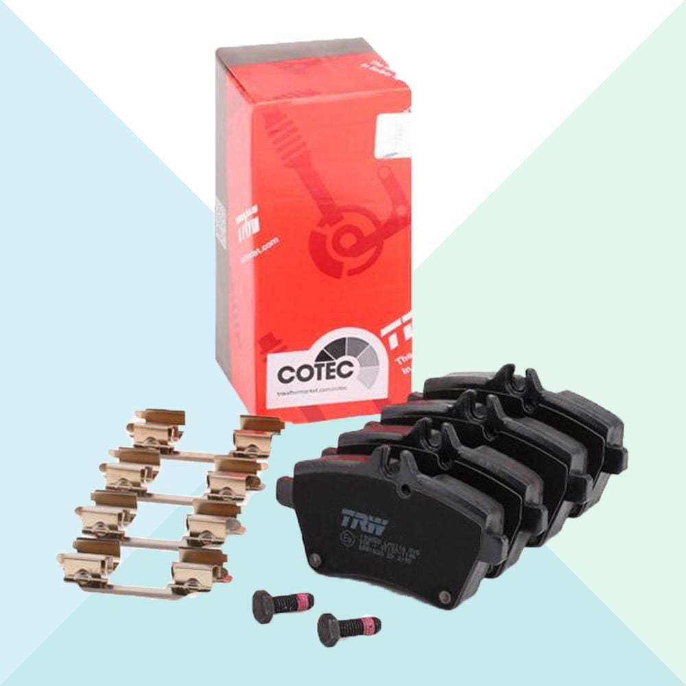 TRW Pastiglie Freno Assiale Anteriore Cotec Mercedes A - B GDB1630 (5869470646430)