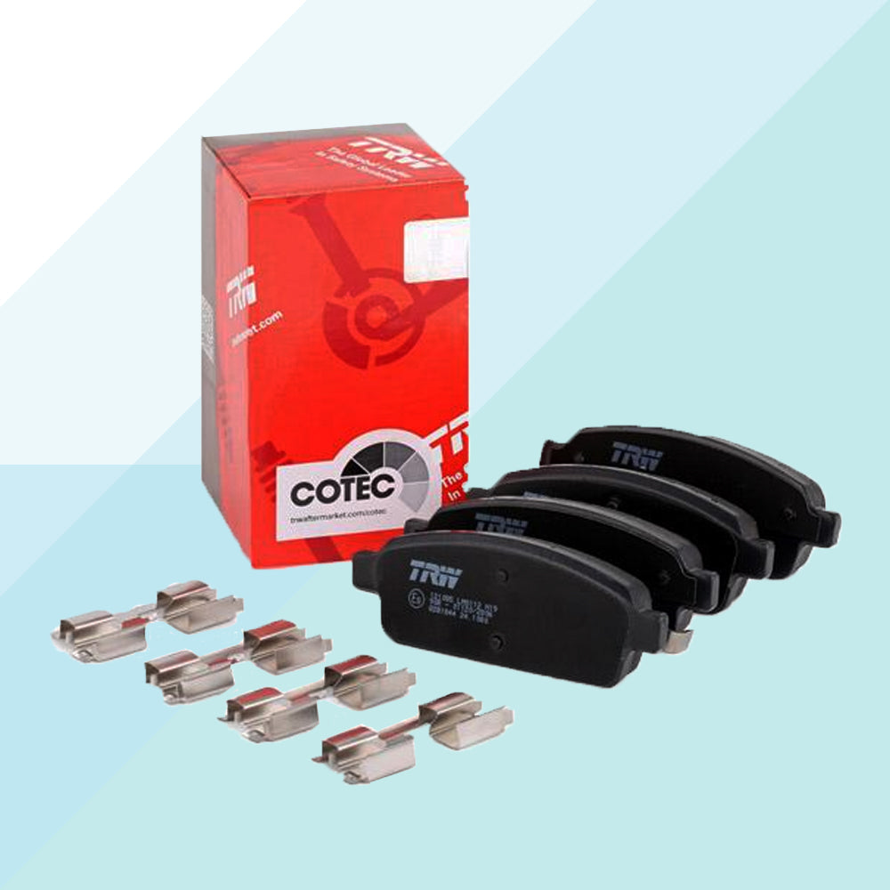 TRW Pastiglie Freno Assiale Posteriore Cotec Opel Astra J GDB1844 (5869471334558)