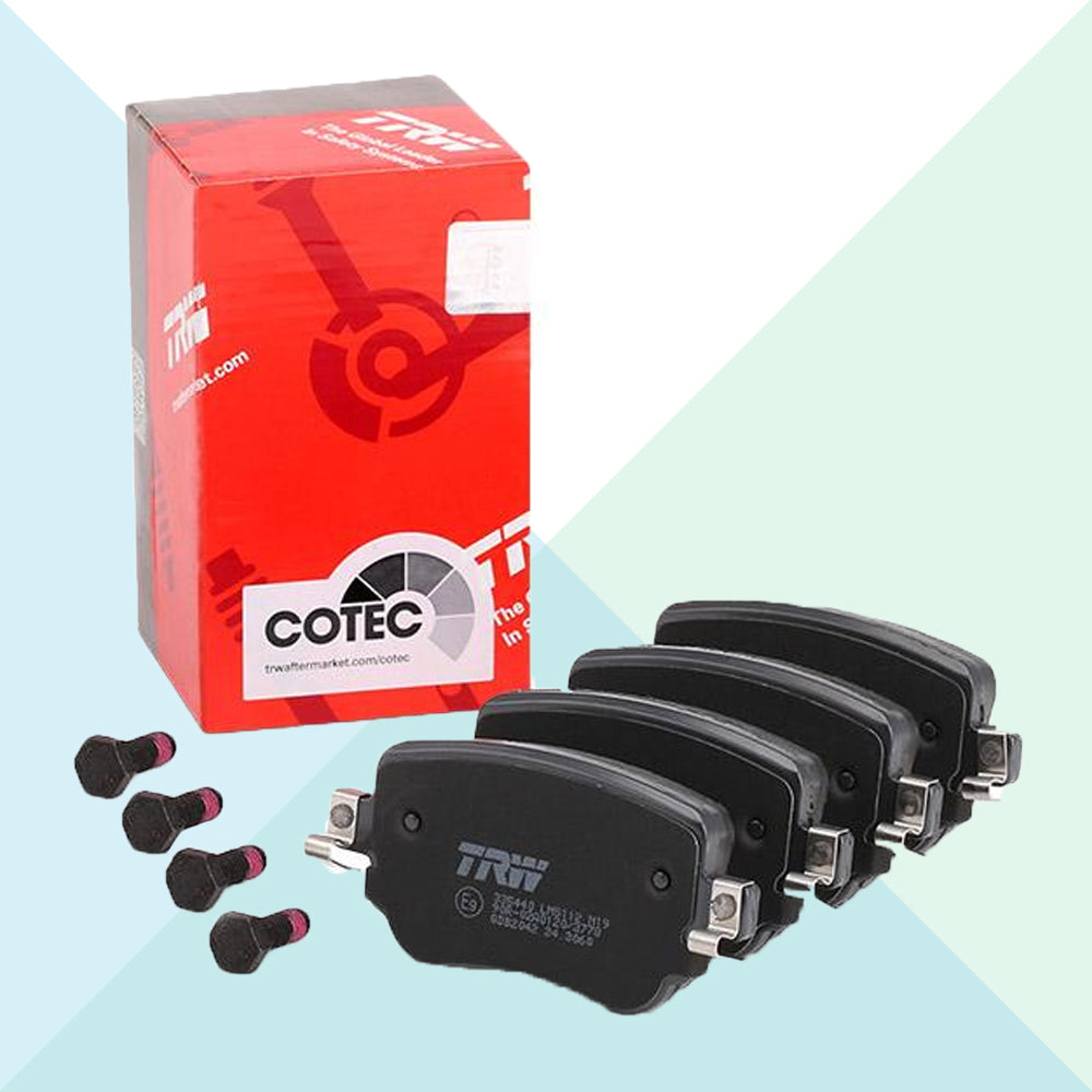 TRW Pastiglie Freno Assiale Posteriore Cotec Gruppo Volkswagen GDB2042 (5869472448670)