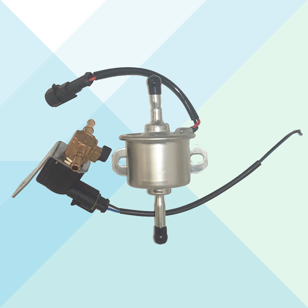RDM Pompa Elettrica Gasolio Lombardini ED0065851110-S ( 1409022 ) Con Elettrostop ED0065851570 RDM101001112 (7433152692444)