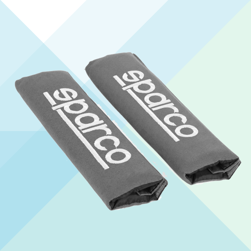 Sparco Cuscini Passacintura Grigi Con Ricamo SPC1204GR (7431432241372)