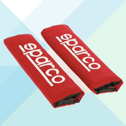 Sparco Cuscini Passacintura Rossi Con Ricamo SPC1204RD (7430790611164)