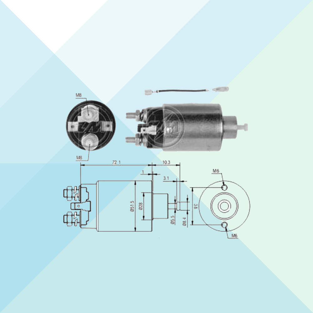 Era Elettromagnete Motore D'avviamento ZM1699 (7528251261148)