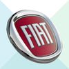 Fregio Fiat Anteriore 95mm 500 Punto Panda Multipla Rosso 95mm da 2007 C0607/7 (6013377970334)