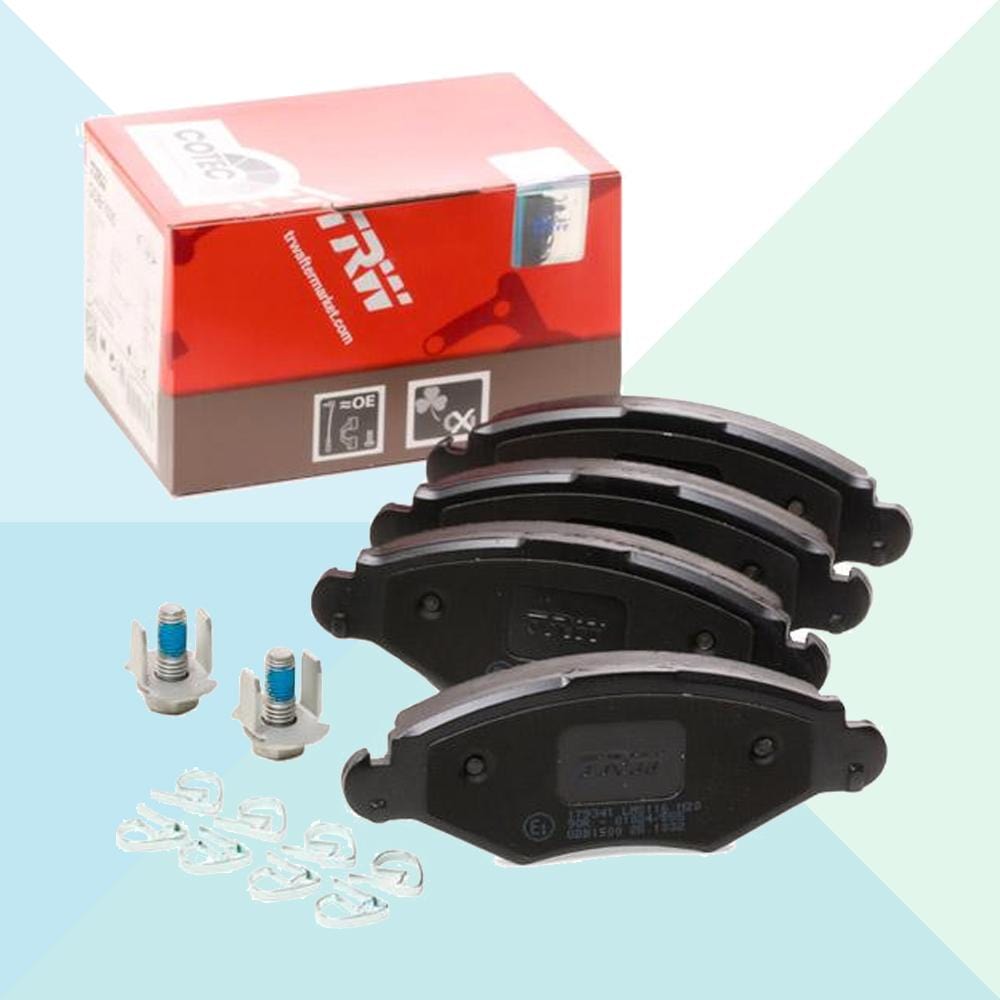 TRW Pastiglie Freno Assiale Anteriore Cotec Peugeot 206 GDB1500 (5869470318750)