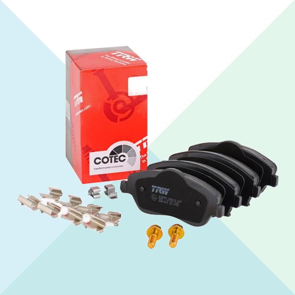 TRW Kit Pastiglie Freno Freno a Disco Assale Anteriore Opel TIGRA MERIVA GDB1570 (6031574335646)