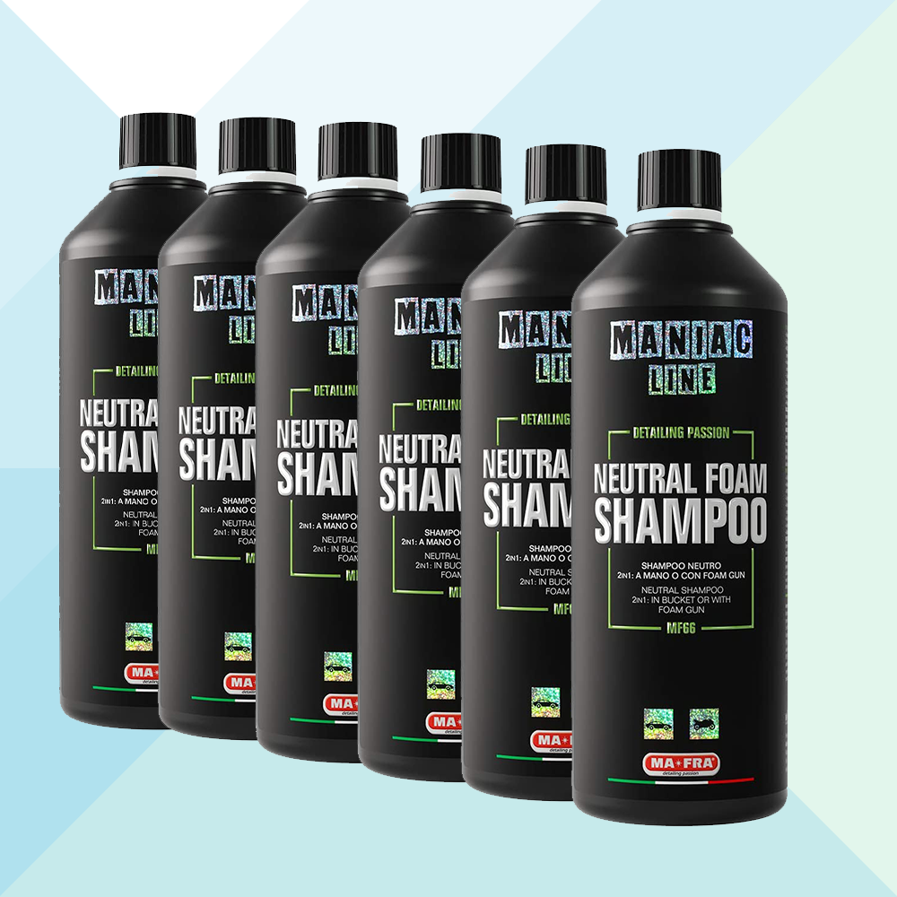 MaFra Neutral Foam Shampoo Maniac Line Shampoo Neutro 2 in 1 1000ml Bo –  Ricambi Auto 24