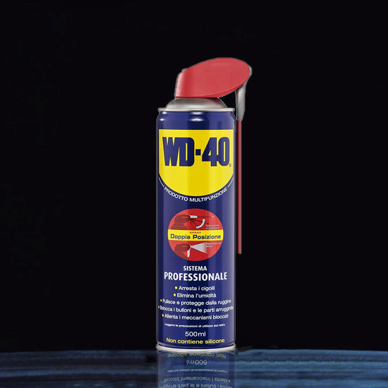 WD-40 Lubrificante Spray Professionale Prodotto Multifunzione con Sistema  Doppia Posizione 500 ml – Ricambi Auto 24